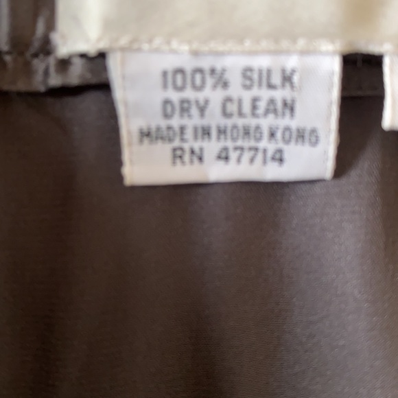 💙 Black 100% silk dress - Picture 4 of 5